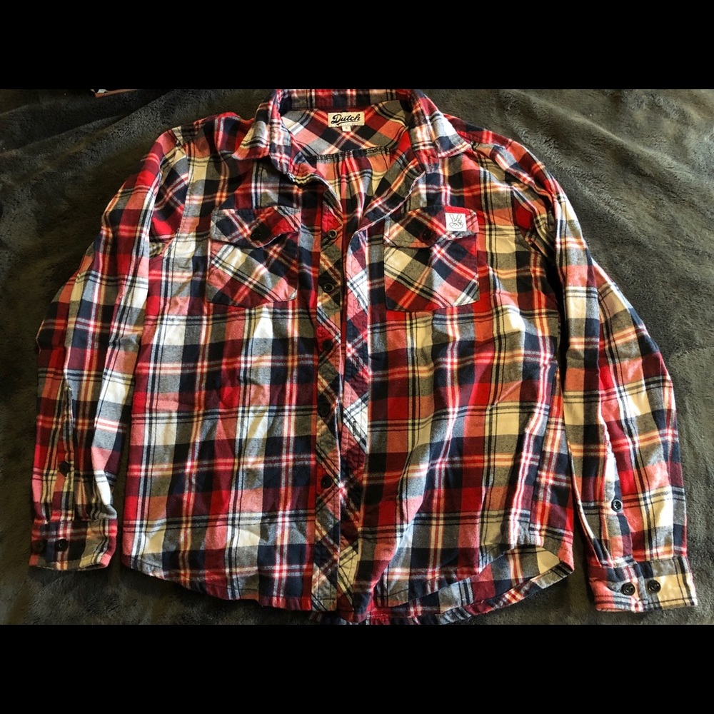 Dutch bros flannel